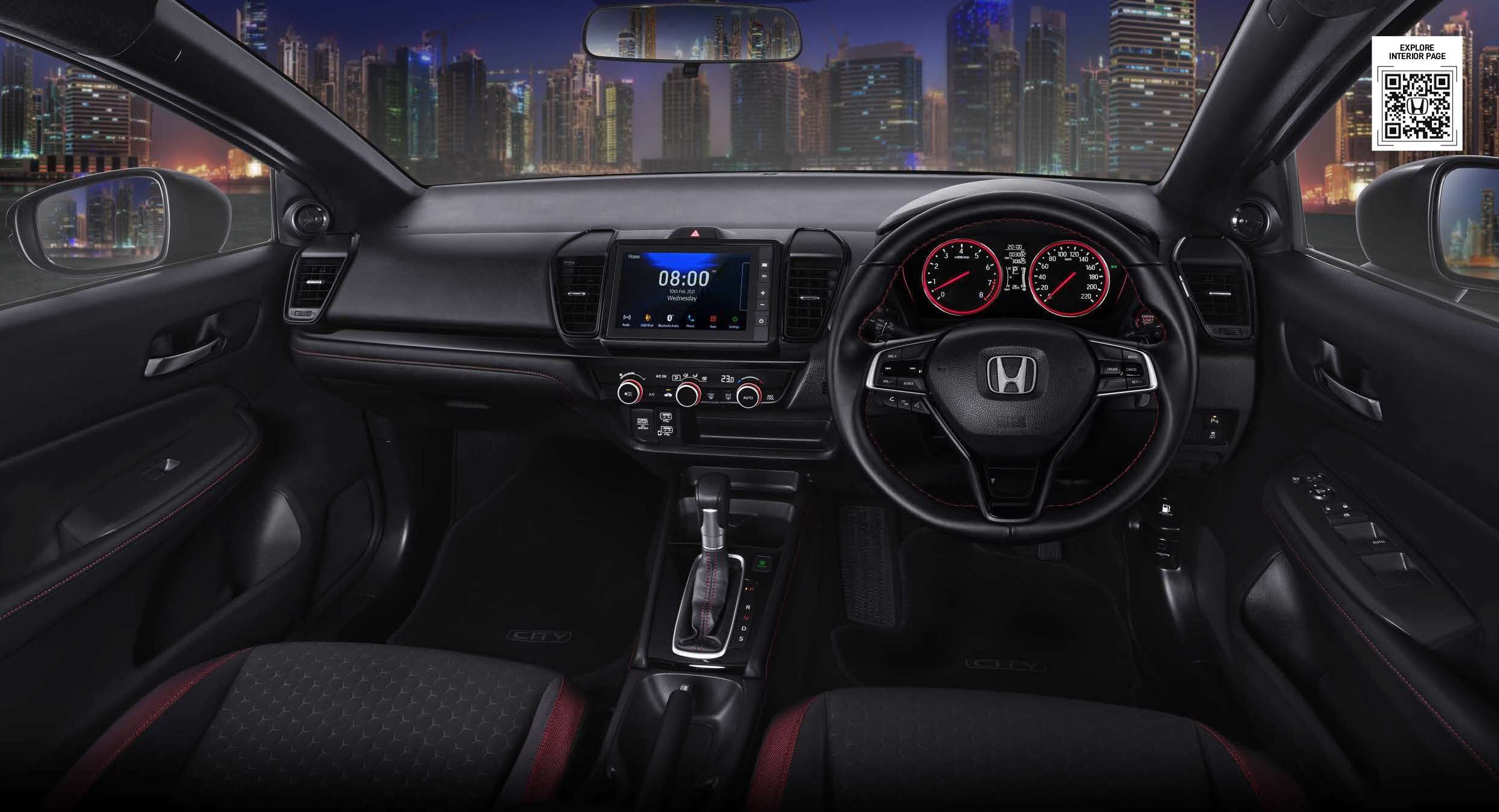 INTERIOR HONDA CITY HATCHBACK RS